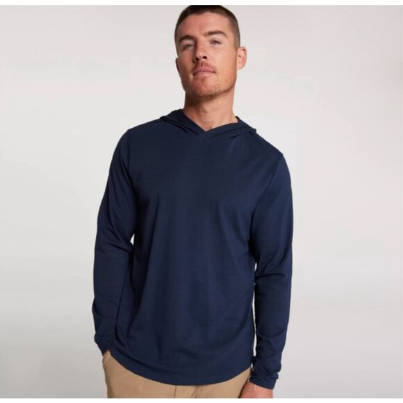 VRST - NWT - M Sz Med - Men's Essential Hoodie in Darker Ardosia (dark blue). - Picture 1 of 11